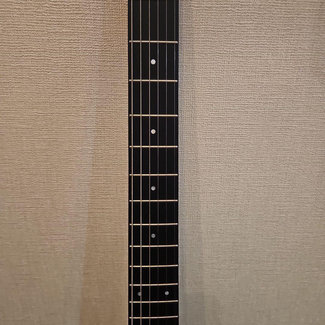 青シャツ　Donner HUSH-X エレキギター