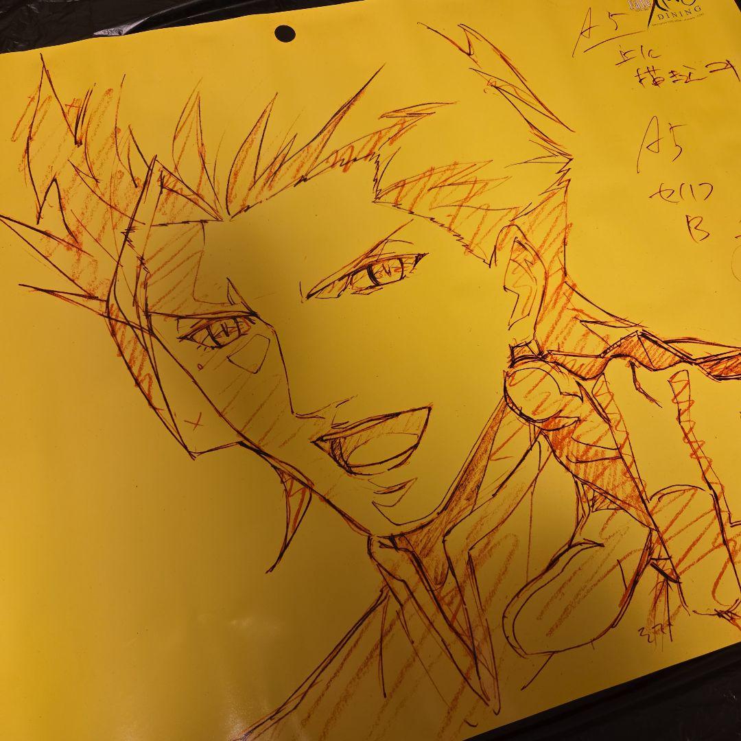 値下 Fate/Zero B1原画ポスター ディルムッド ufotable