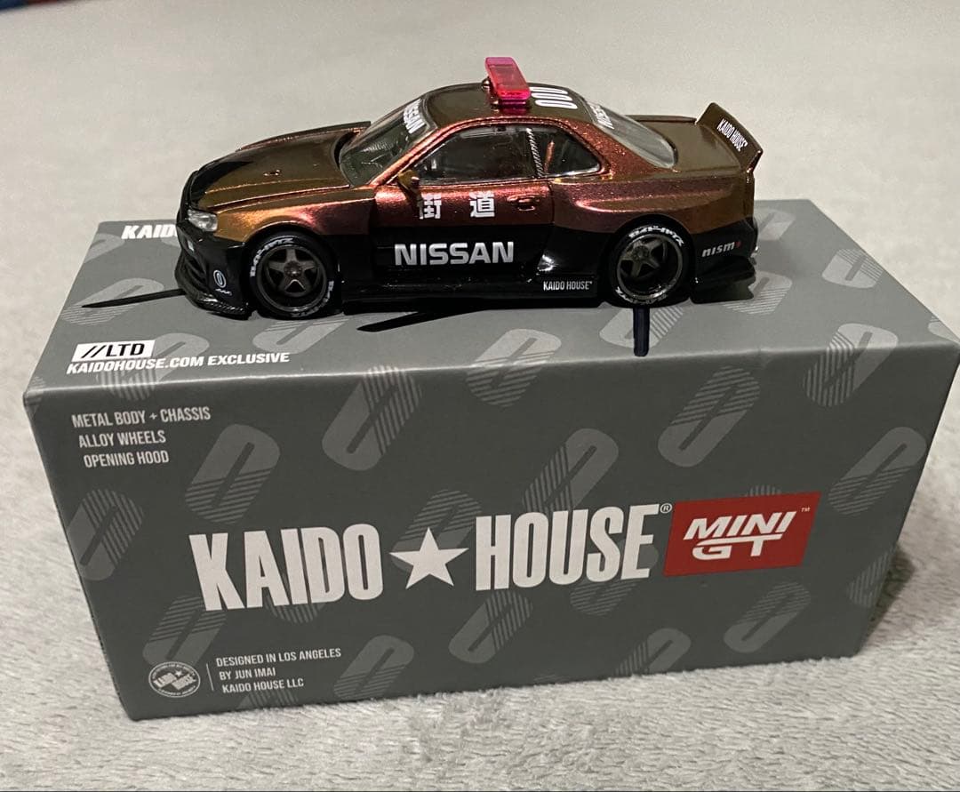 Kaido House スカイライン GT-R R34 police