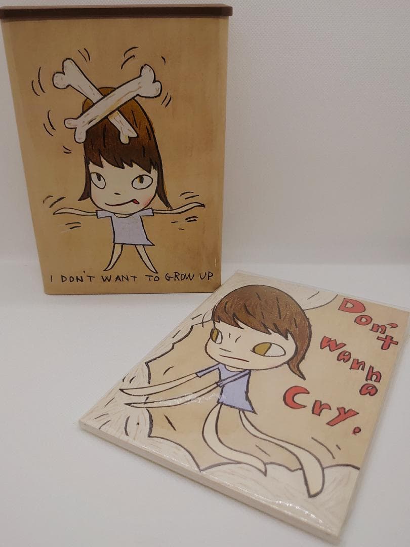 奈良美智 特製缶ケース入りPRINT WORKS ポストカードセット