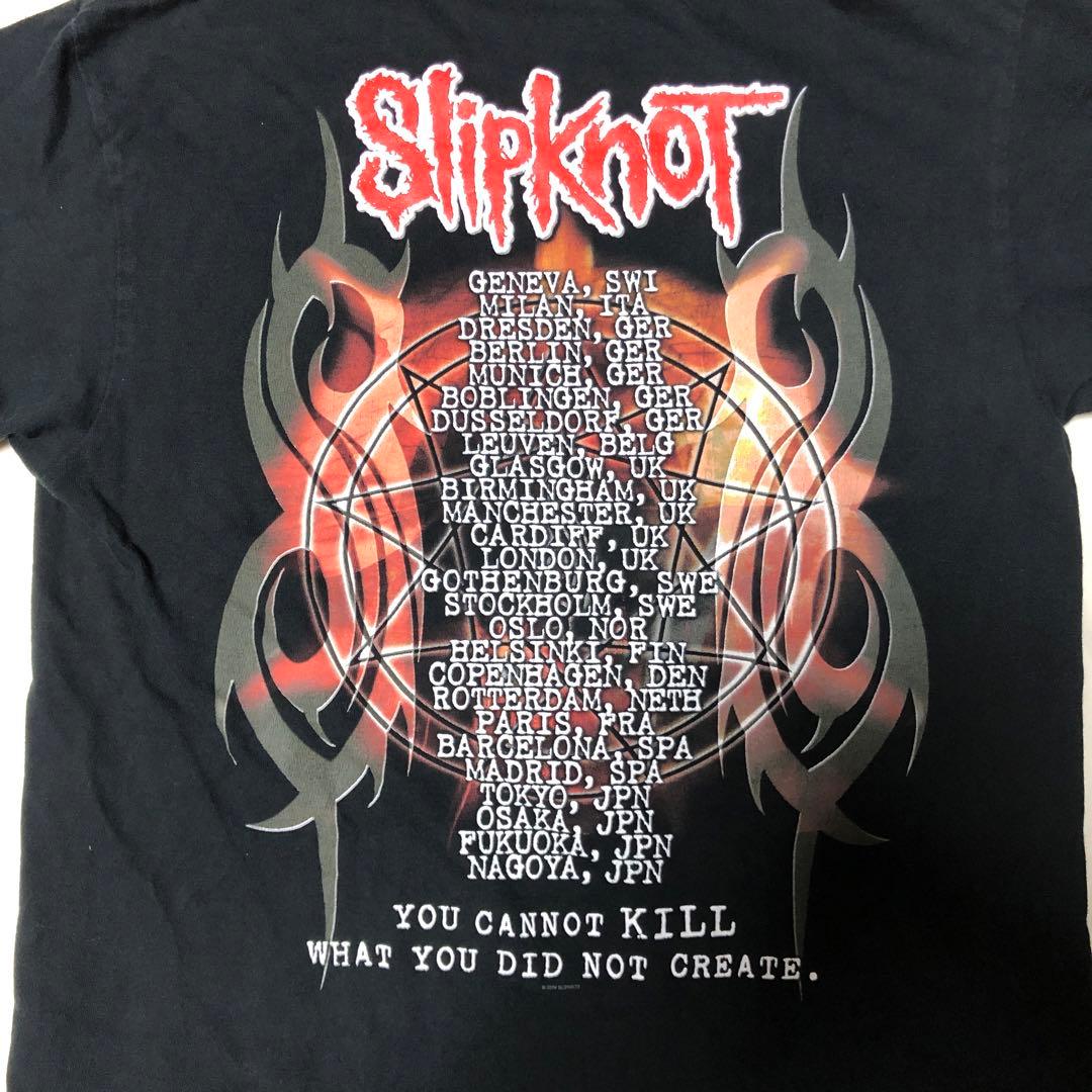中古 スリップノット slipknot 2004 ライブ ツアーTシャツ
