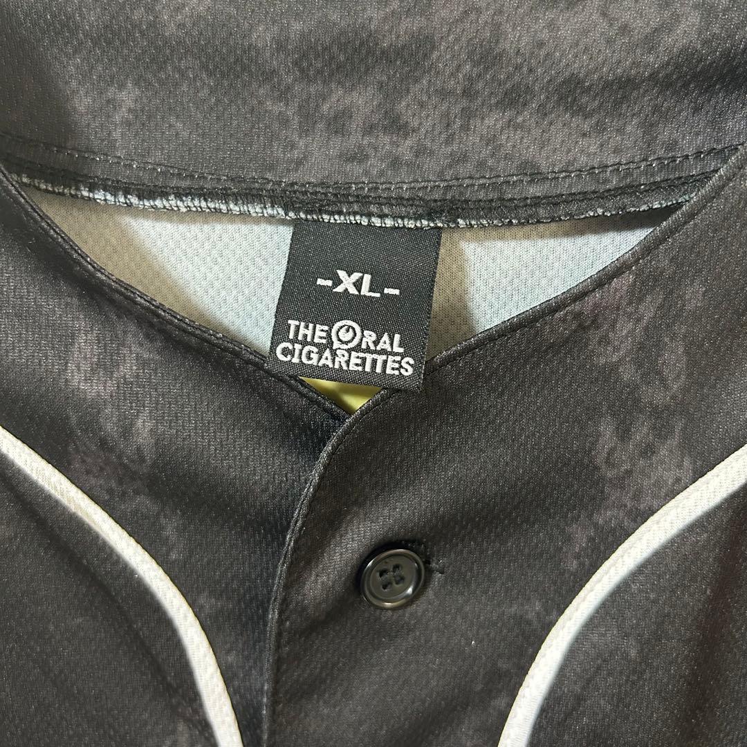 THE ORAL CIGARETTES ベースボールシャツ XL 黒