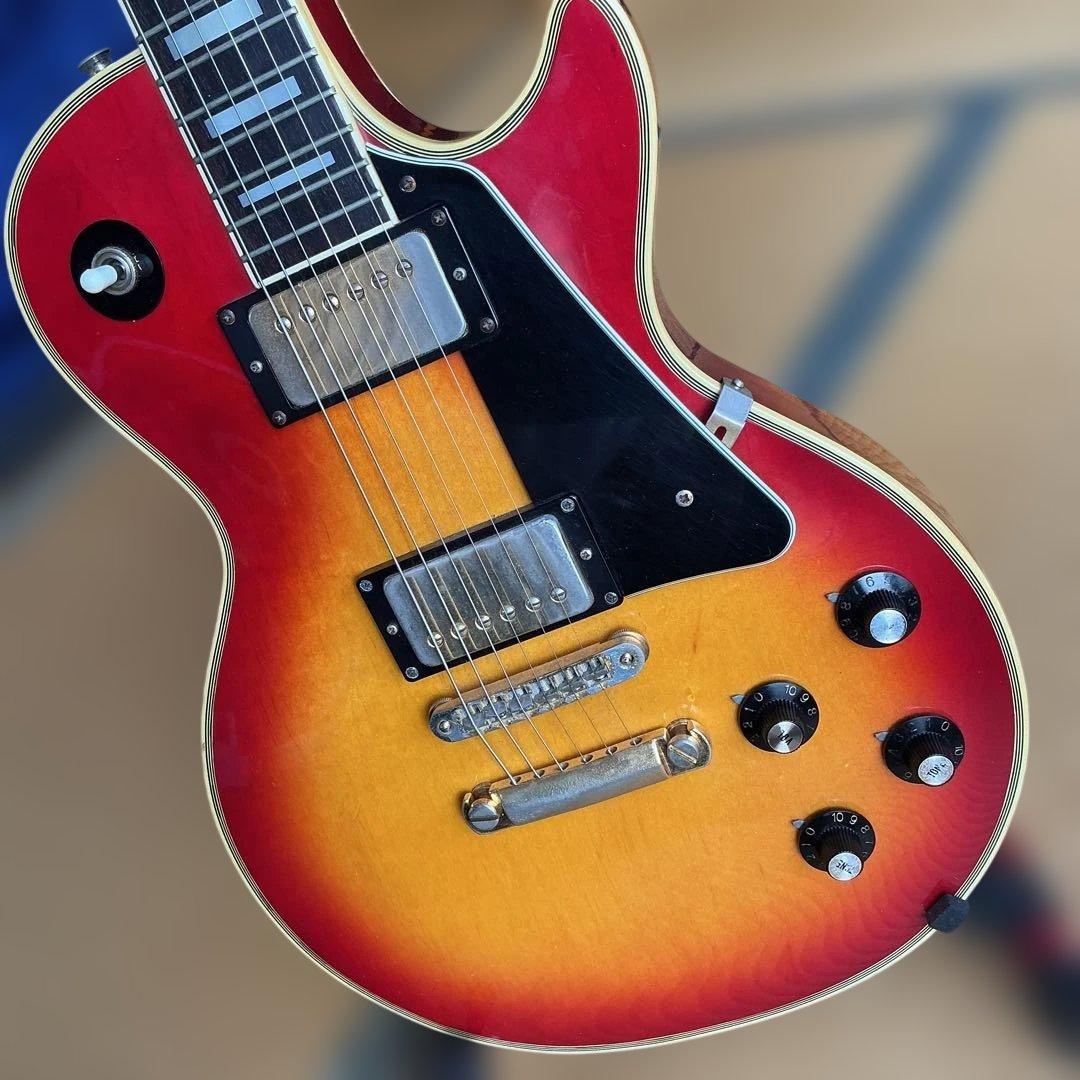 【Aria Pro Ⅱ レスポール カスタムモデル & ギターケース】ジャンク