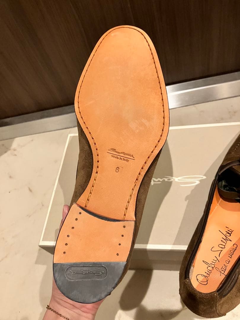 Santoni サントーニ スエード シューズ　BEAMS F