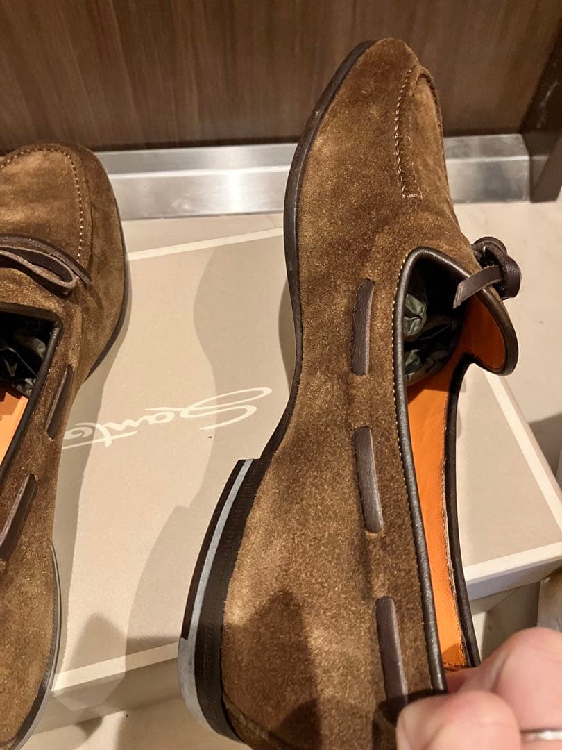 Santoni サントーニ スエード シューズ　BEAMS F