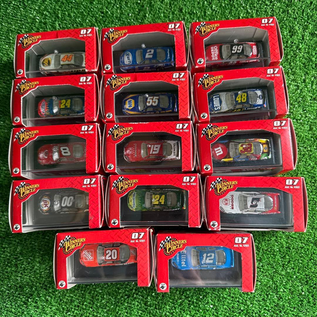 A0279-07】1/87 NASCAR ストックカー/レーシングカー/計14台