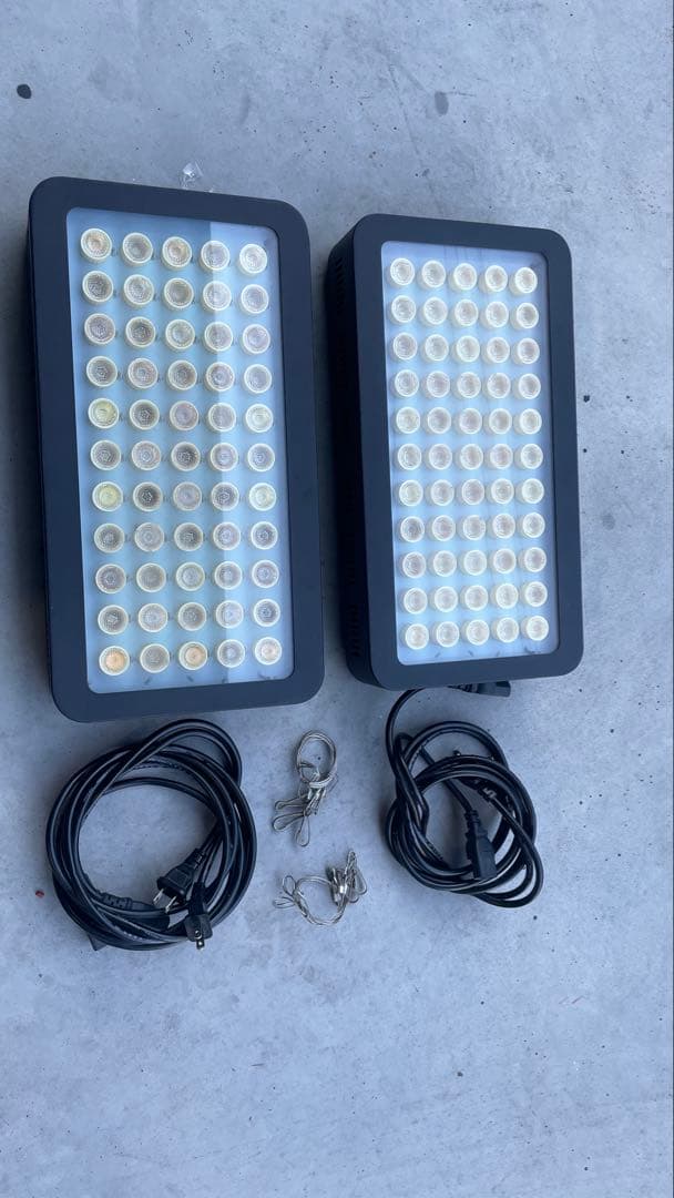 フルスペクトルLED照明　ブラックボックス2個セット