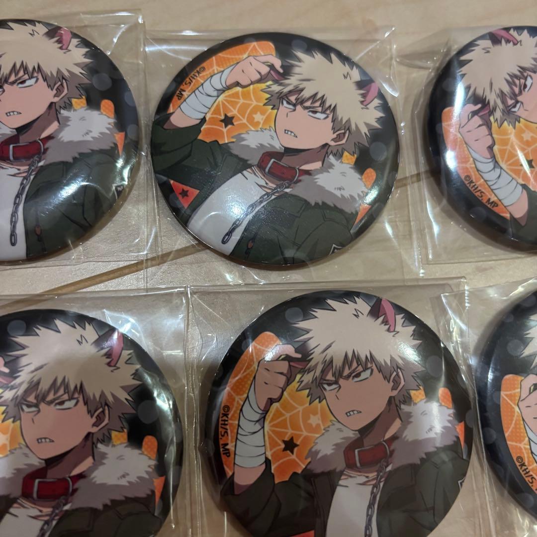 僕のヒーローアカデミア 爆豪勝己 缶バッジ ハロウィン 24個まとめ売り