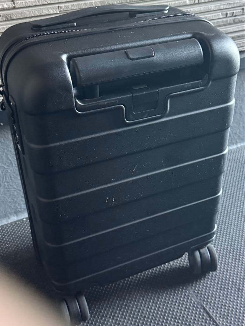 ハードキャリーケース　ブラック 20L 無印良品