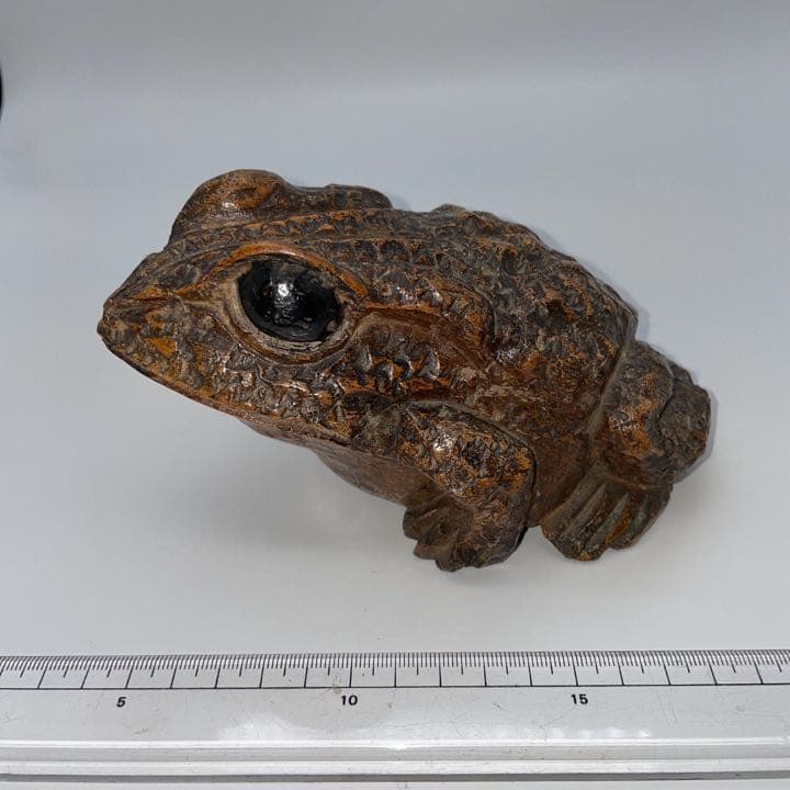 かえるの置物 竹根