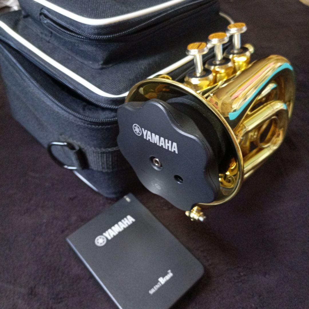 C管 ポケットランペット キャロルブラス QueenBrassサイレントブラス付