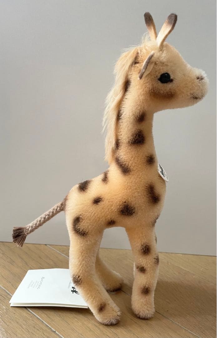 新品未使用 シュタイフ キリンのグレタ モヘア