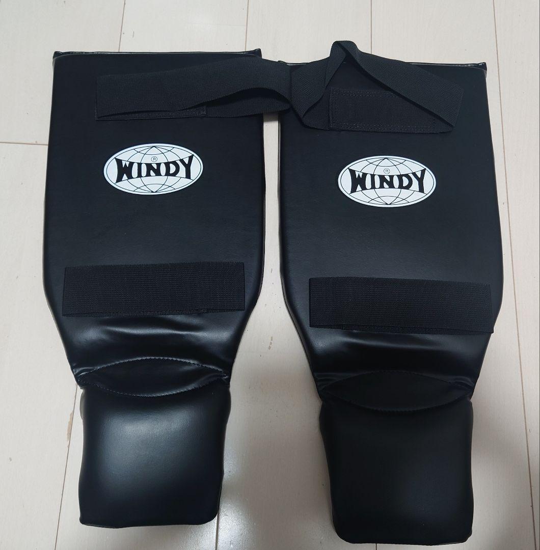 WINDY レッグプロテクター 黒　Lサイズ