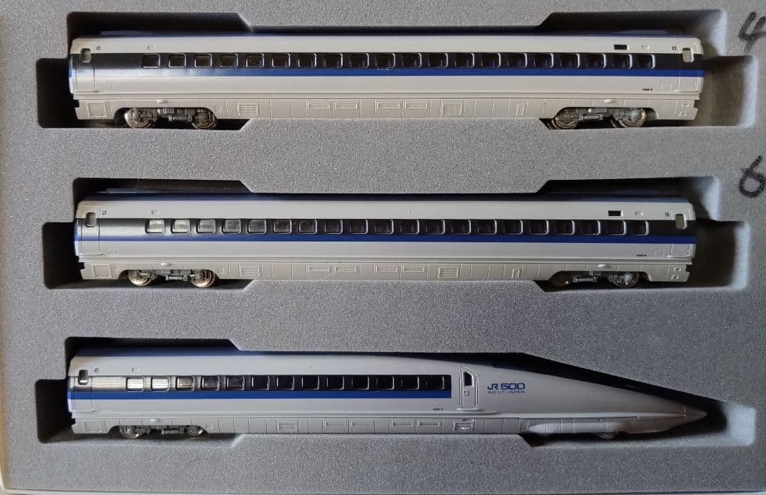 KATO 500系 新幹線 室内灯付きフル編成