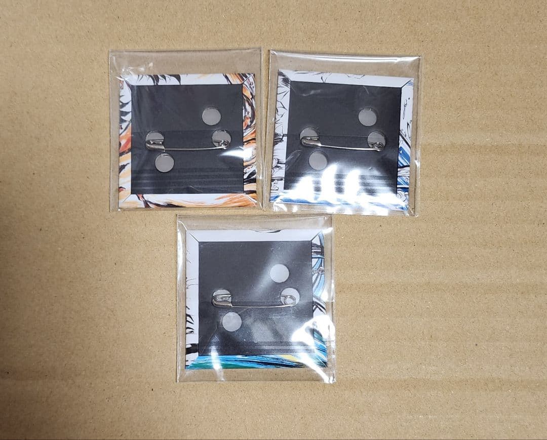 鬼滅の刃 アニプレックス ジャンプフェスタ オーディオ 物販特典 缶バッジ 3種