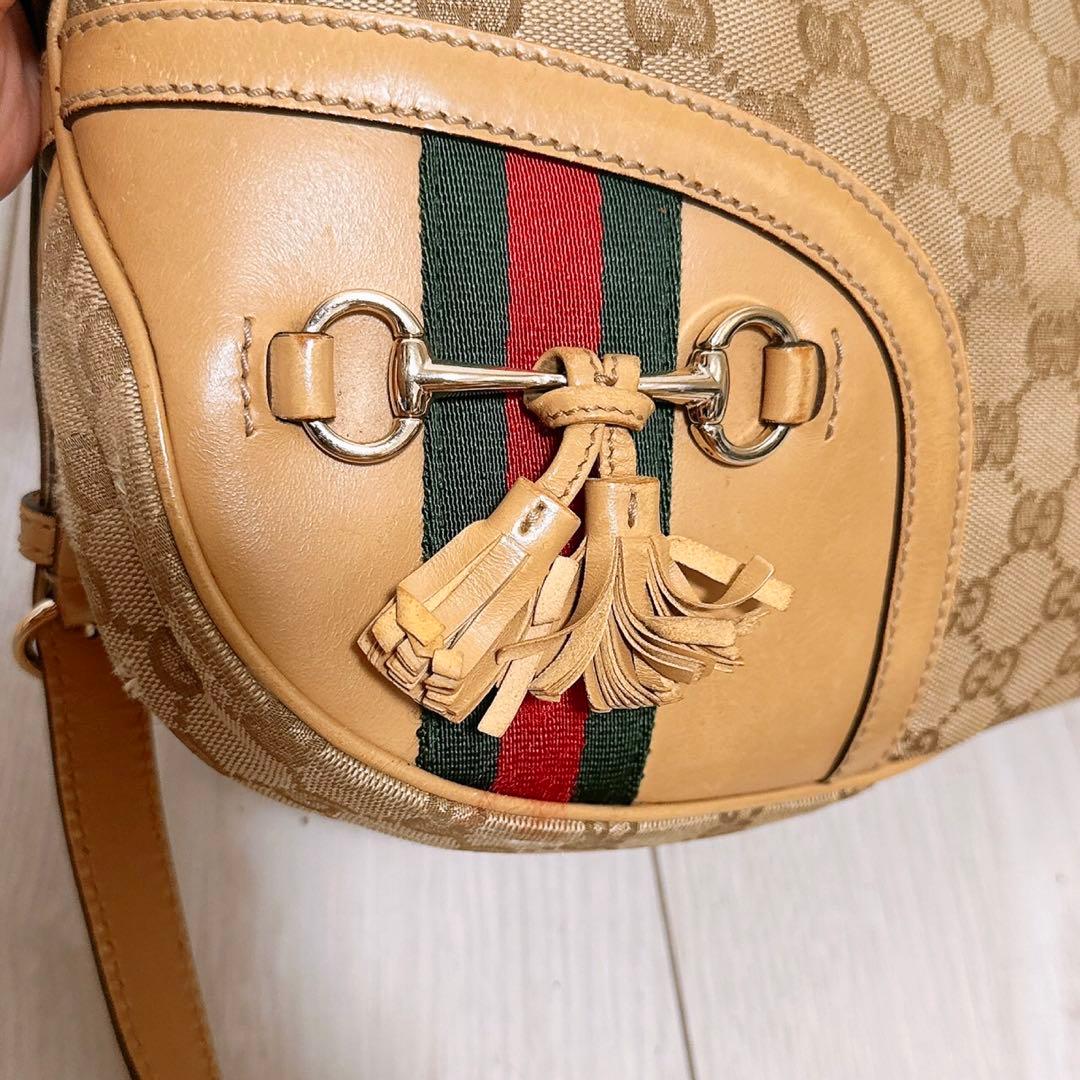 『格安』GUCCI(グッチ)ショルダーバッグ　シェリーライン