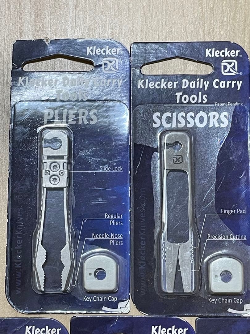た*ん様 ■新品 Klecker Knives ツール5点セットKeyBar等に
