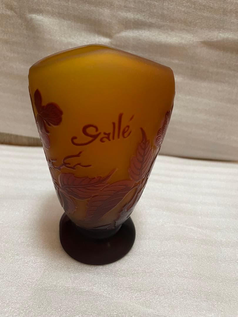 エミール　ガレ　花瓶　レプリカ