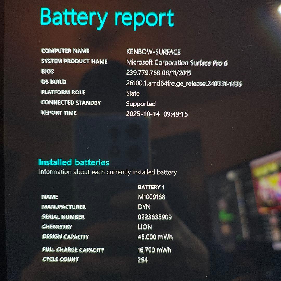 い*ぬ様 surface pro6 / 8MB / 128GB / タイプカバー