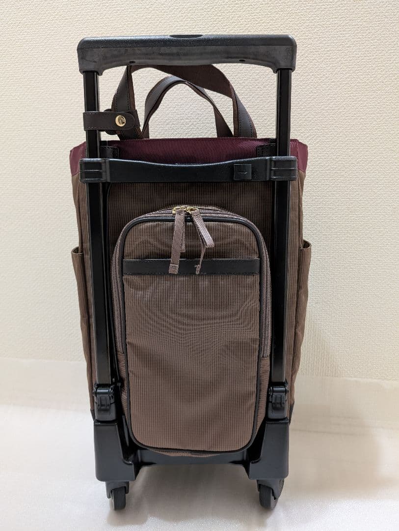 美品✨️SWANYアウトフレーム キャリーカート　4輪ストッパー