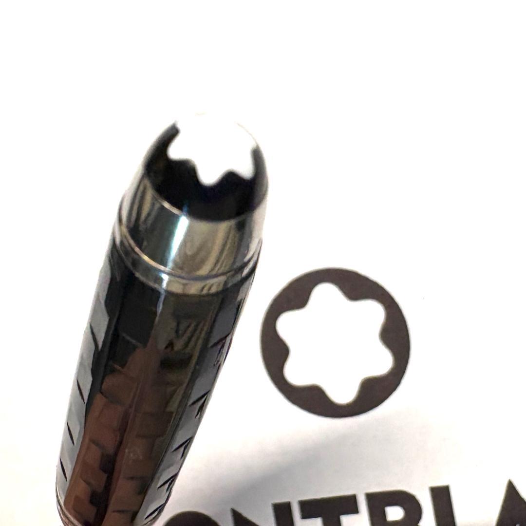 292 モンブラン　MST163　ソリテール／セラミックブラックプリズマ 　美品