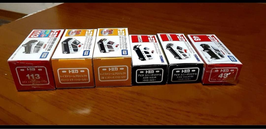 【6台セット】トミカトイズドリームプロジェクト　軽自動車セット