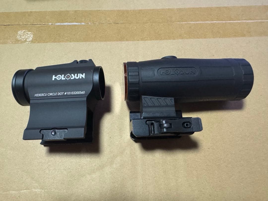 トイガン HOLOSUN HS503CU & HM3X magnifier
