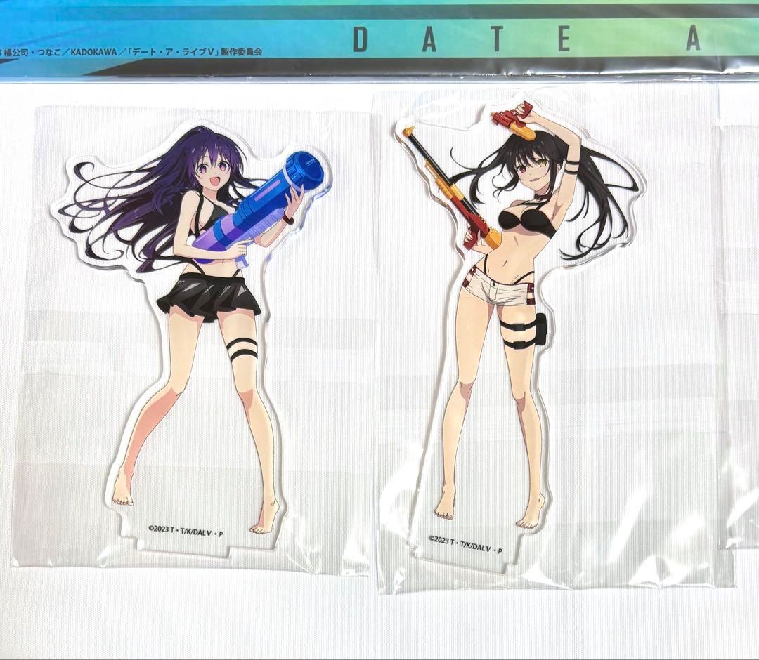 デート・ア・ライブV ちゃやまち 茶屋町ガラポンくじ アクリルスタンド ジオラマ