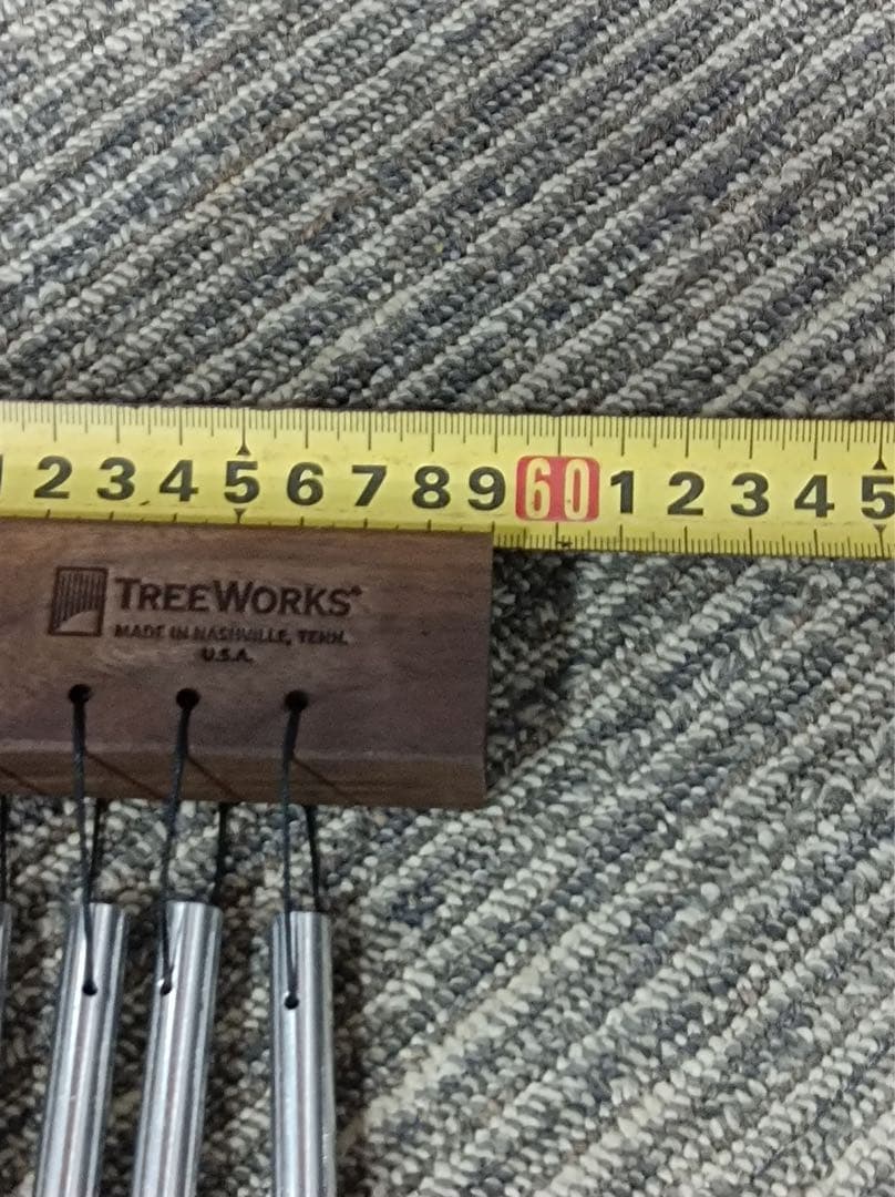 八6672【美品】 ツリーワークス バーチャイム ウインドチャイム　35本