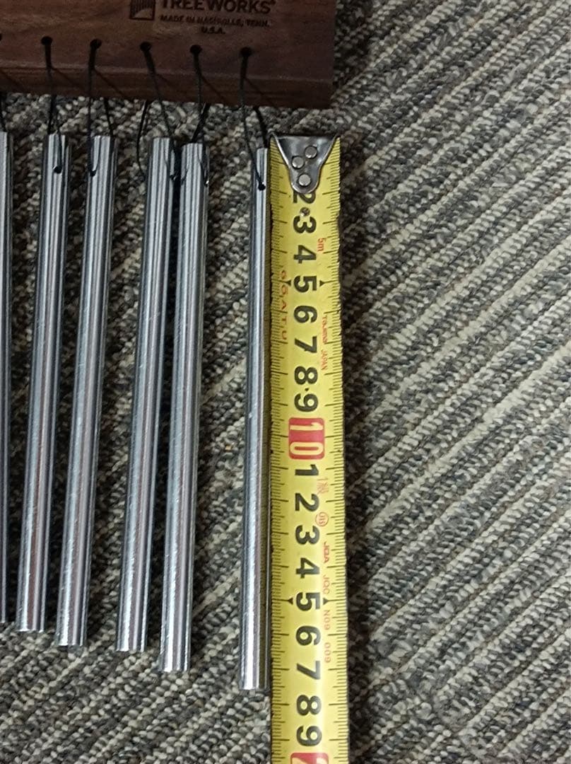 八6672【美品】 ツリーワークス バーチャイム ウインドチャイム　35本