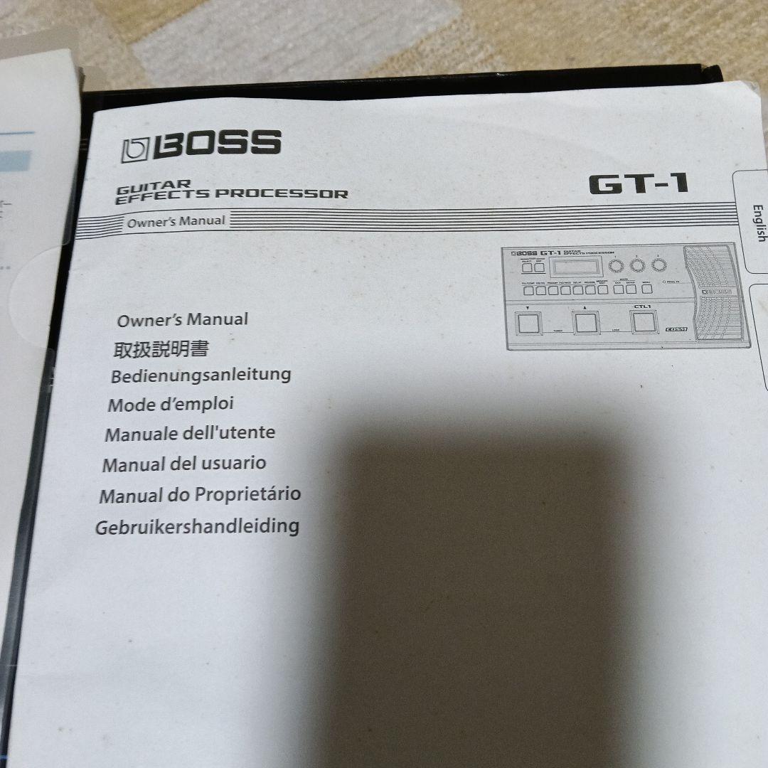 boss GT-1 PSA100S2電源ケーブル付