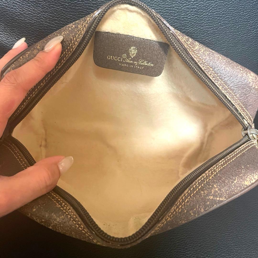 オールドグッチ シェリーライン GGスプリーム ショルダーバッグ