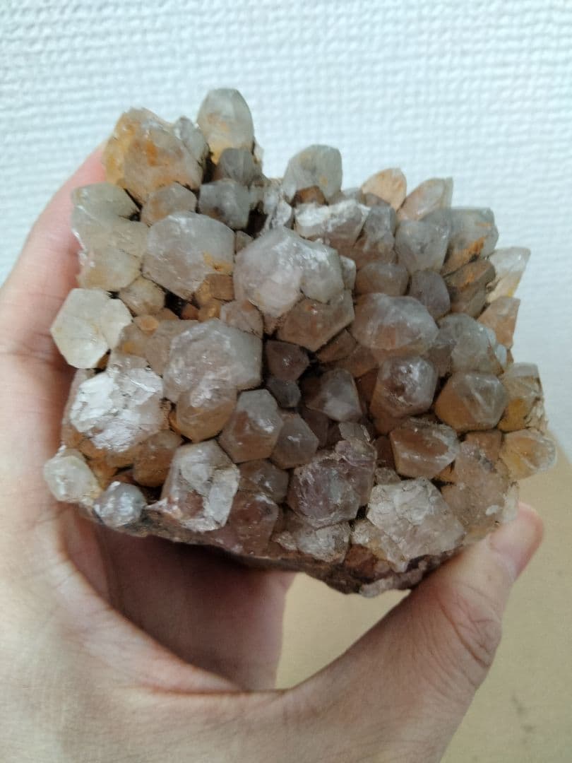 秋田県荒川鉱山緑水晶　123 国産天然緑水晶 （緑泥石インクルージョン）