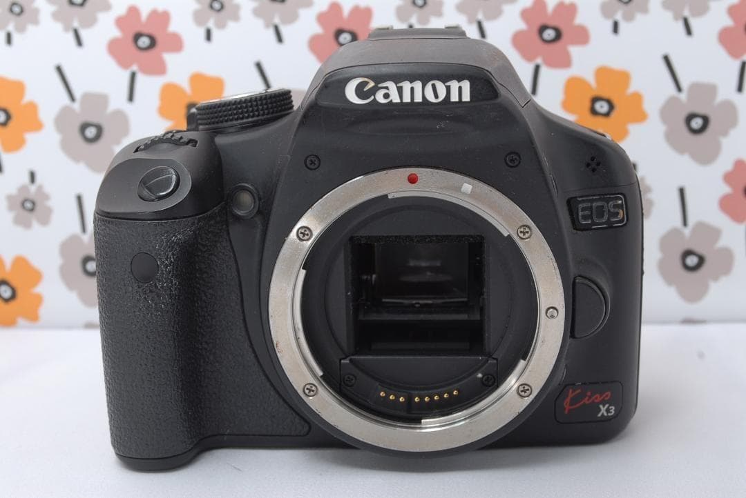 ❤Canon Kiss X3❤手ぶれ補正❤軽量＆入門モデル❤ショット数少ない❤