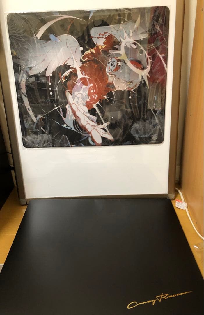 CR crazyraccoon だるまいずごっど マウスパッド 新品未開封