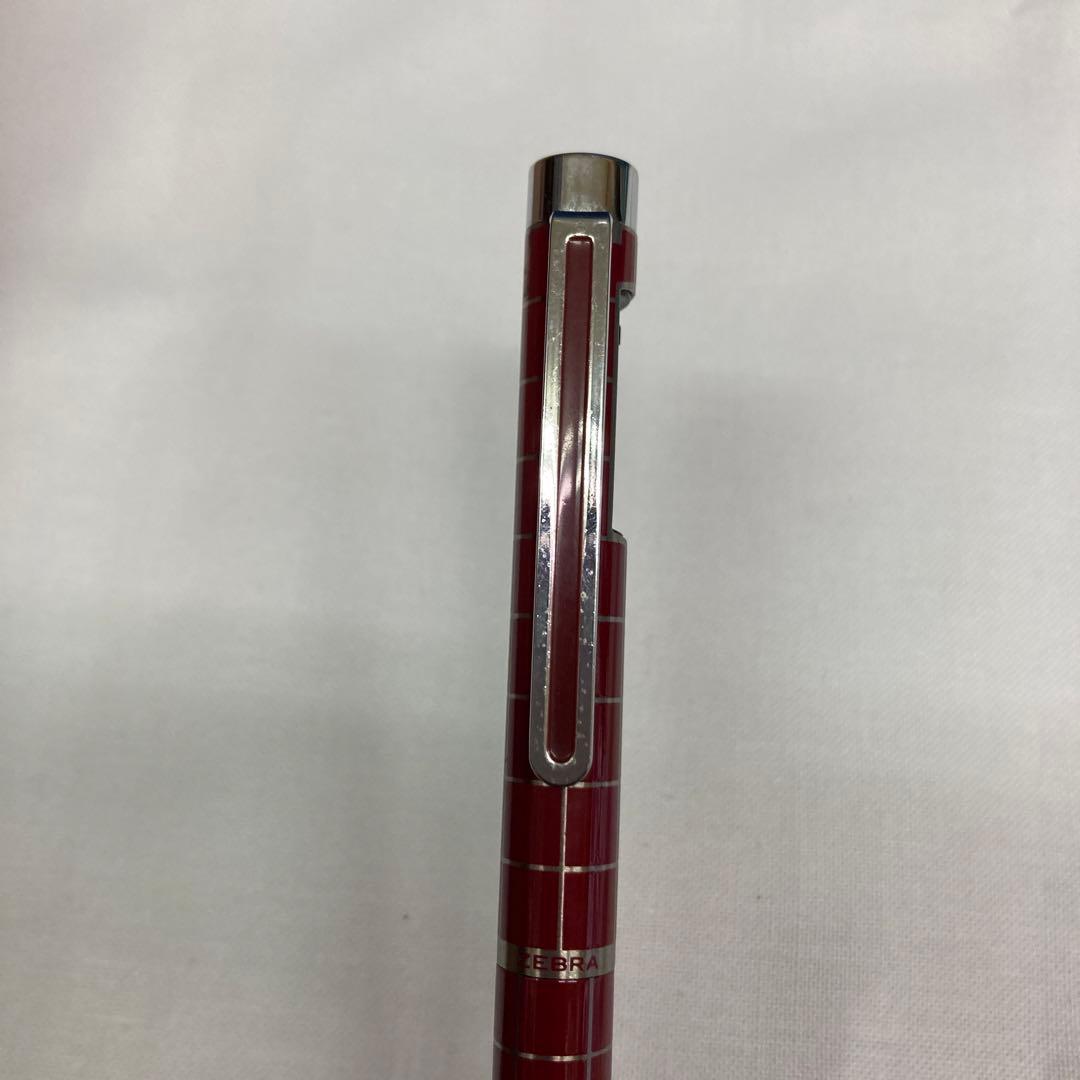 Zebra デジタル時計付き2色ボールペン