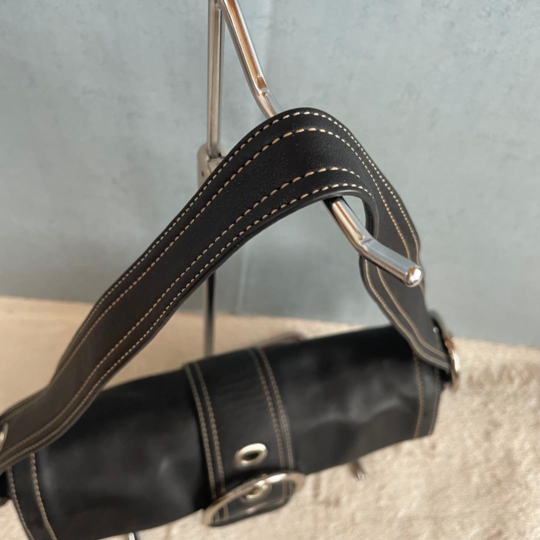 【SMILE.TH様】コーチ ワンショルダーバッグ ソーホー チャーム ステッチ