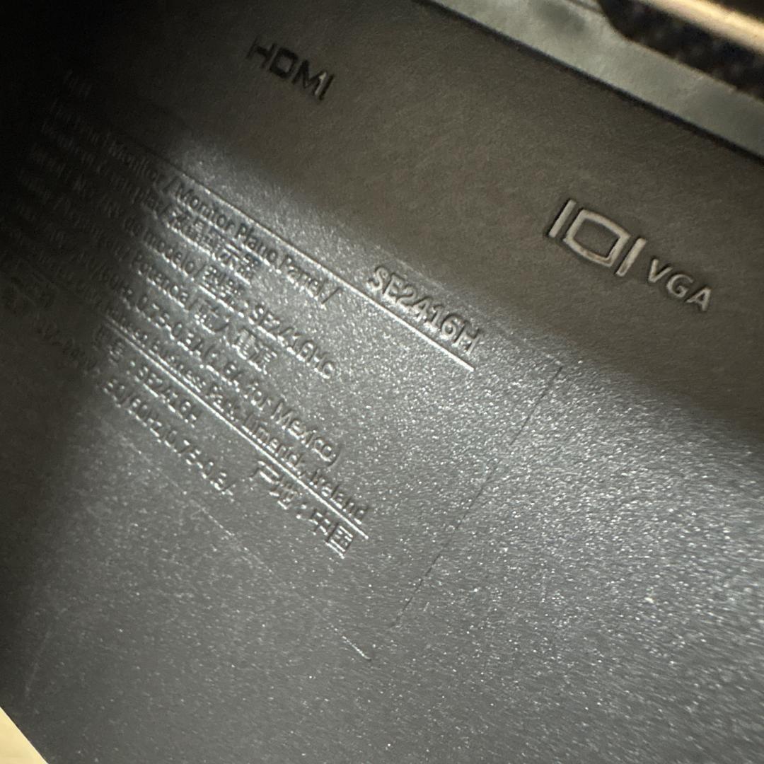 Dell デル SE2416H 23.8インチ フルHD IPS非光沢