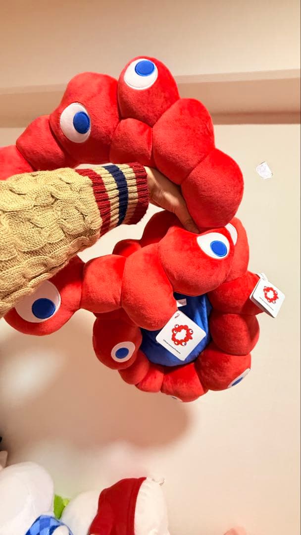 ミャクミャク ぬいぐるみ 顔 大サイズ 関西万博expo2025 クッション