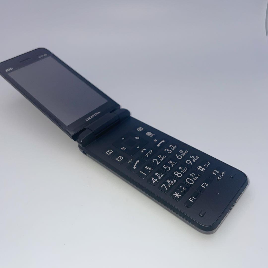au 京セラ GRATINA KYF42 4G SIMフリーガラホ 箱・説明書付