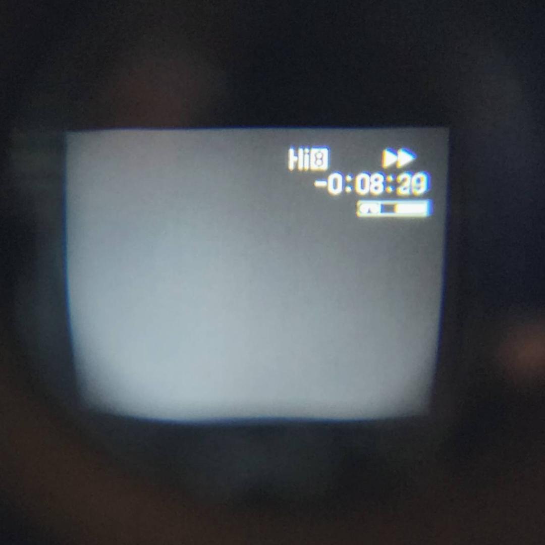 【動作確認済】高画質 SONY Hi8 8ミリ ビデオカメラ ステーションセット