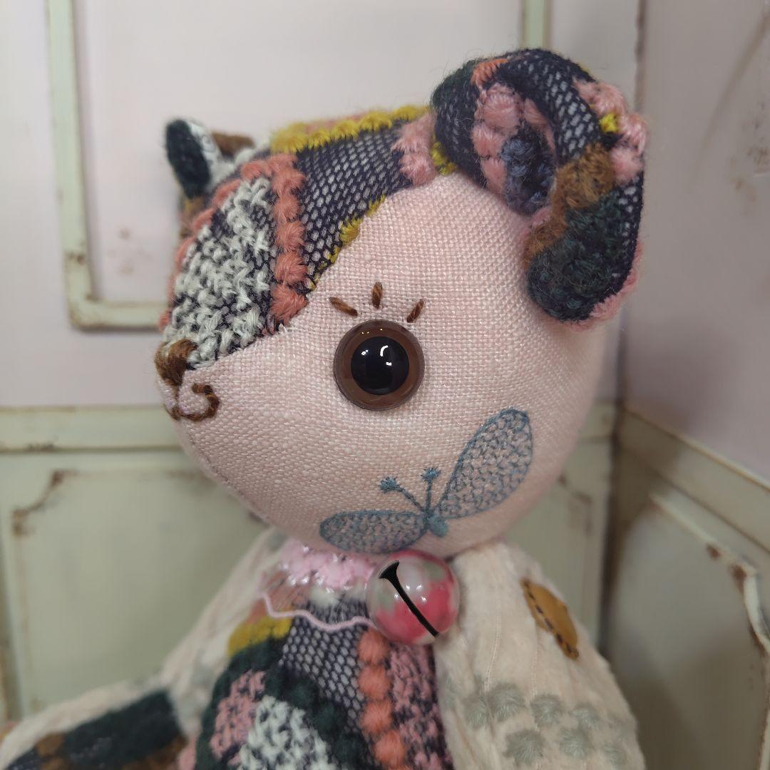 ゆ*こ様 【オークションです】ミナペルホネン＊ハンドメイド＊ぬいぐるみ＊テディベ