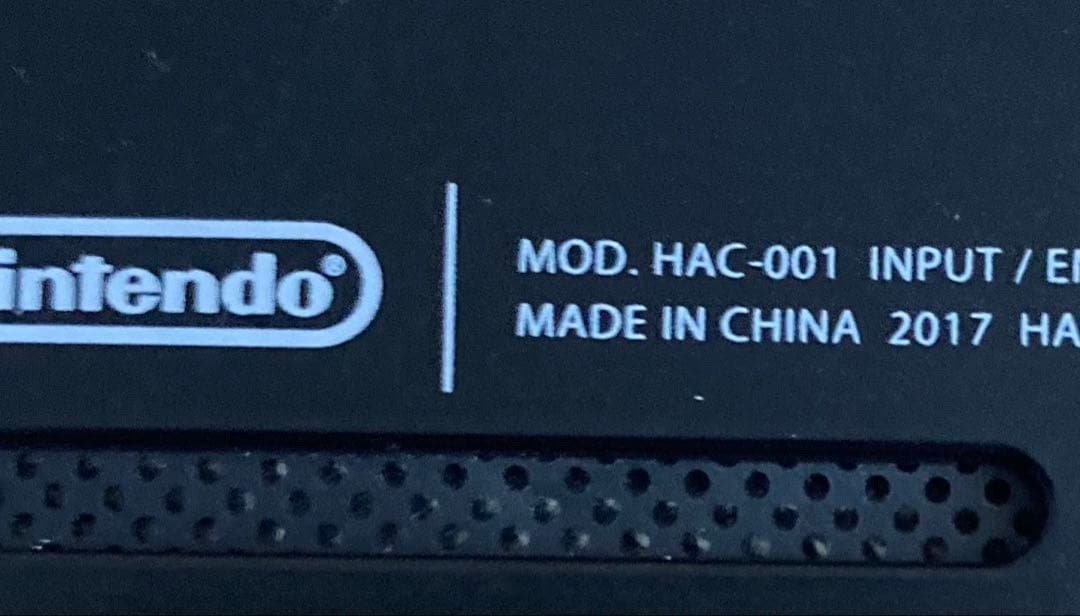Nintendo Switch 初期モデル本体のみXAJ10006465192