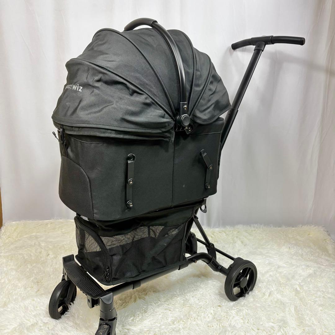 『使用2回』エアバギーAirbuggy Wiz Xペットカート　トゥルーブラック