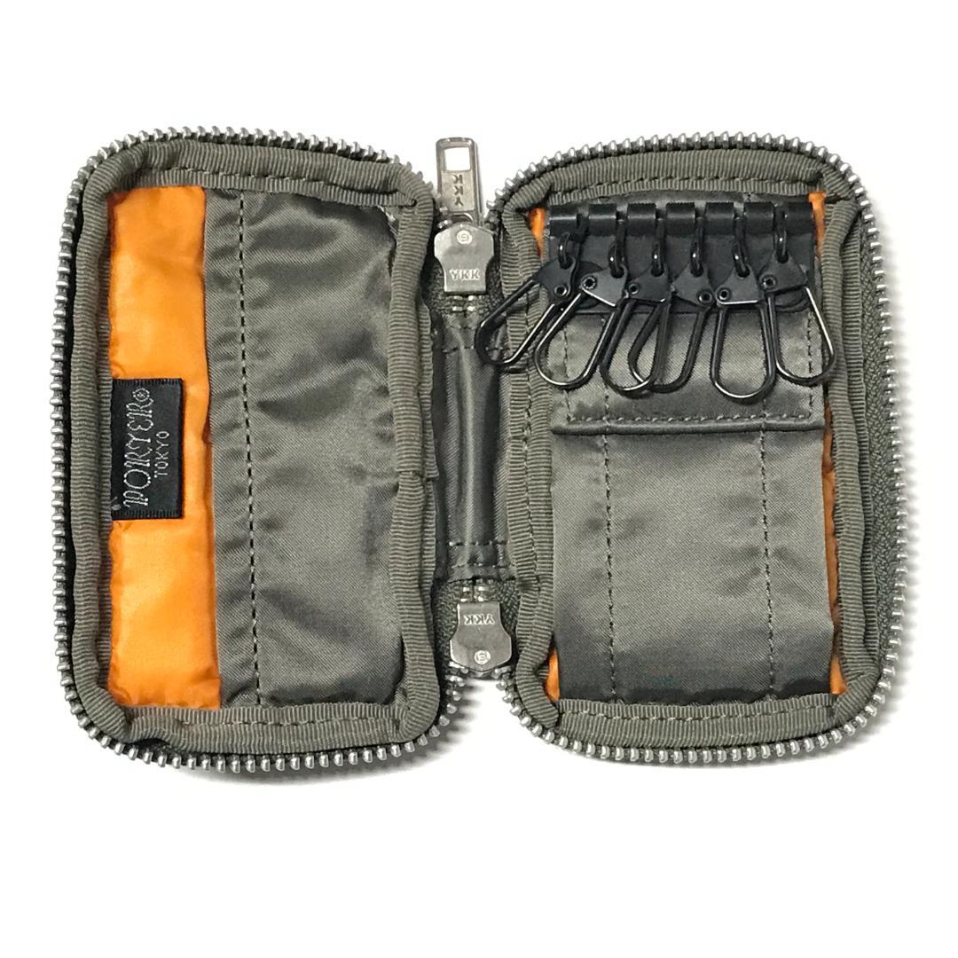 PORTER TANKER KEY CASE シルバーグレー 622-07138