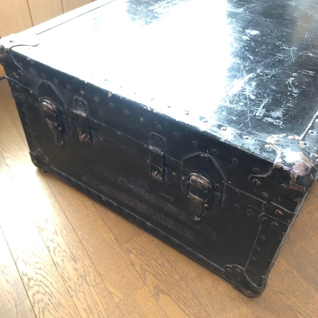 限定お値下げ！ヴィンテージ　レトロ　トランク　特大トランクケース