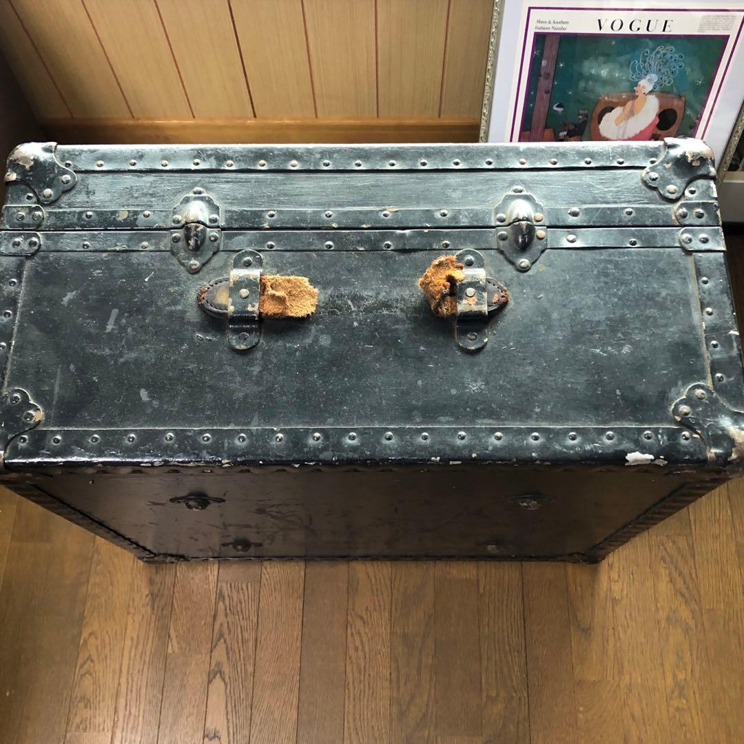 限定お値下げ！ヴィンテージ　レトロ　トランク　特大トランクケース