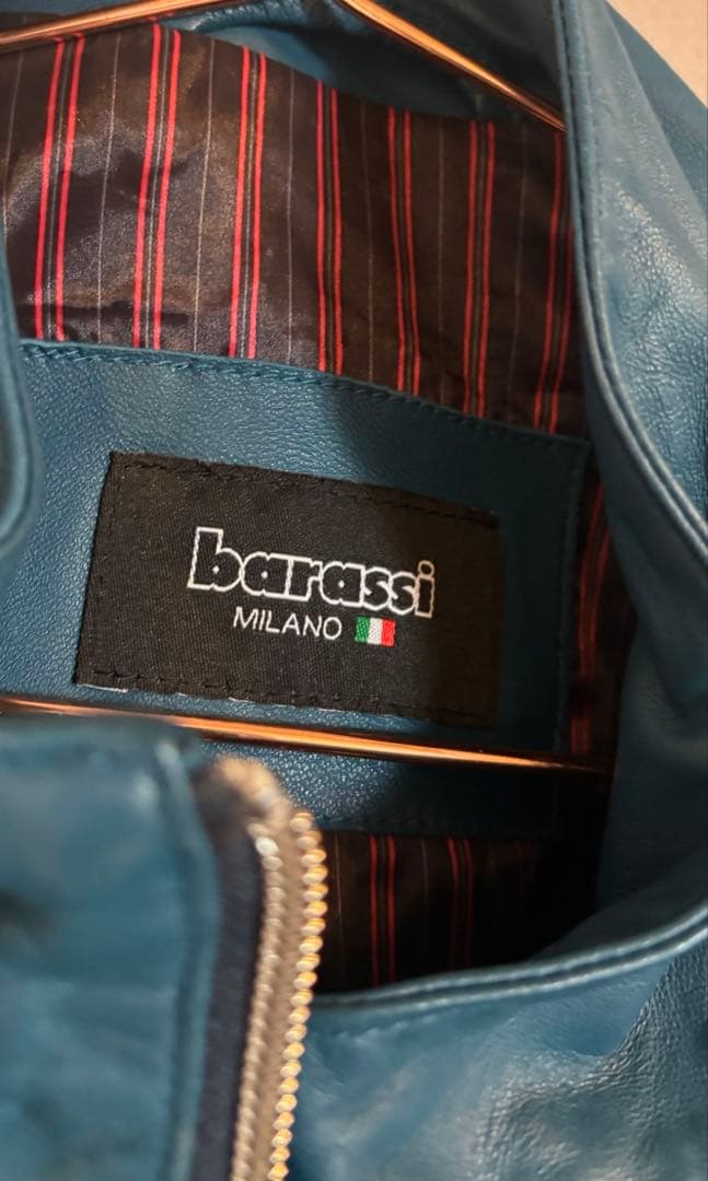 barassi MILANOバラシ★羊革レーザージャケット★未使用級★