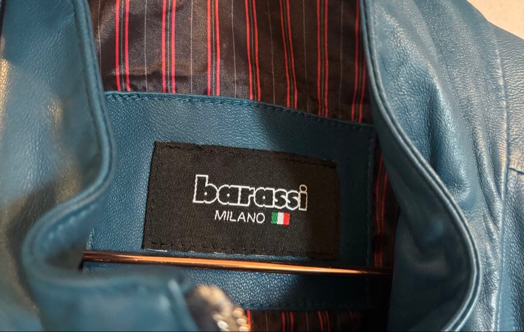 barassi MILANOバラシ★羊革レーザージャケット★未使用級★