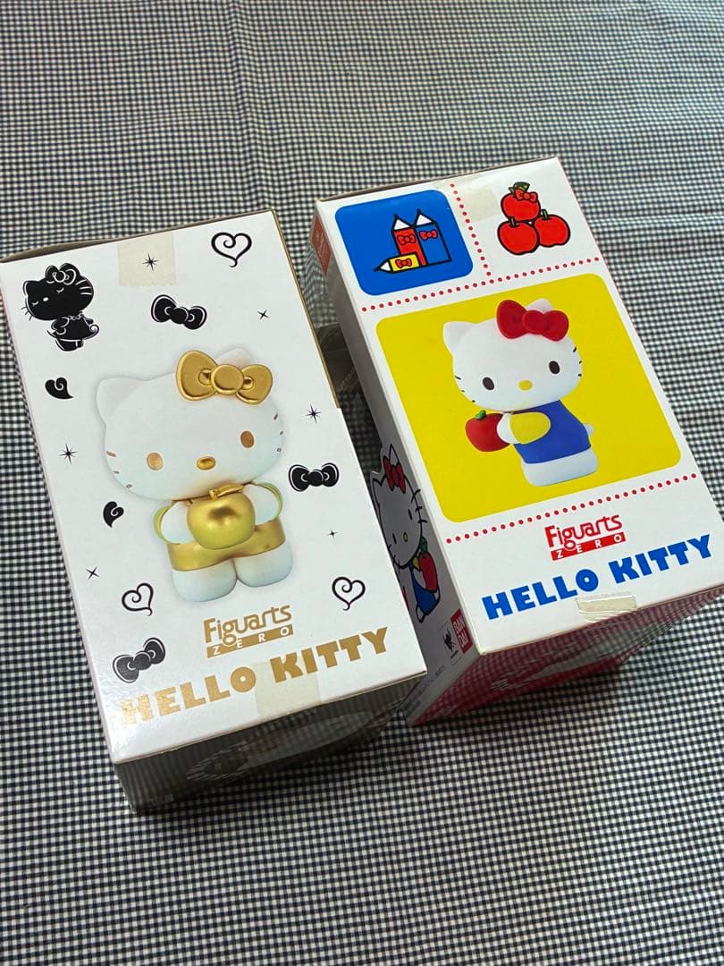 【未開封】フィギュアーツZERO ハローキティ(ごーるど)（BLUE）2個セット